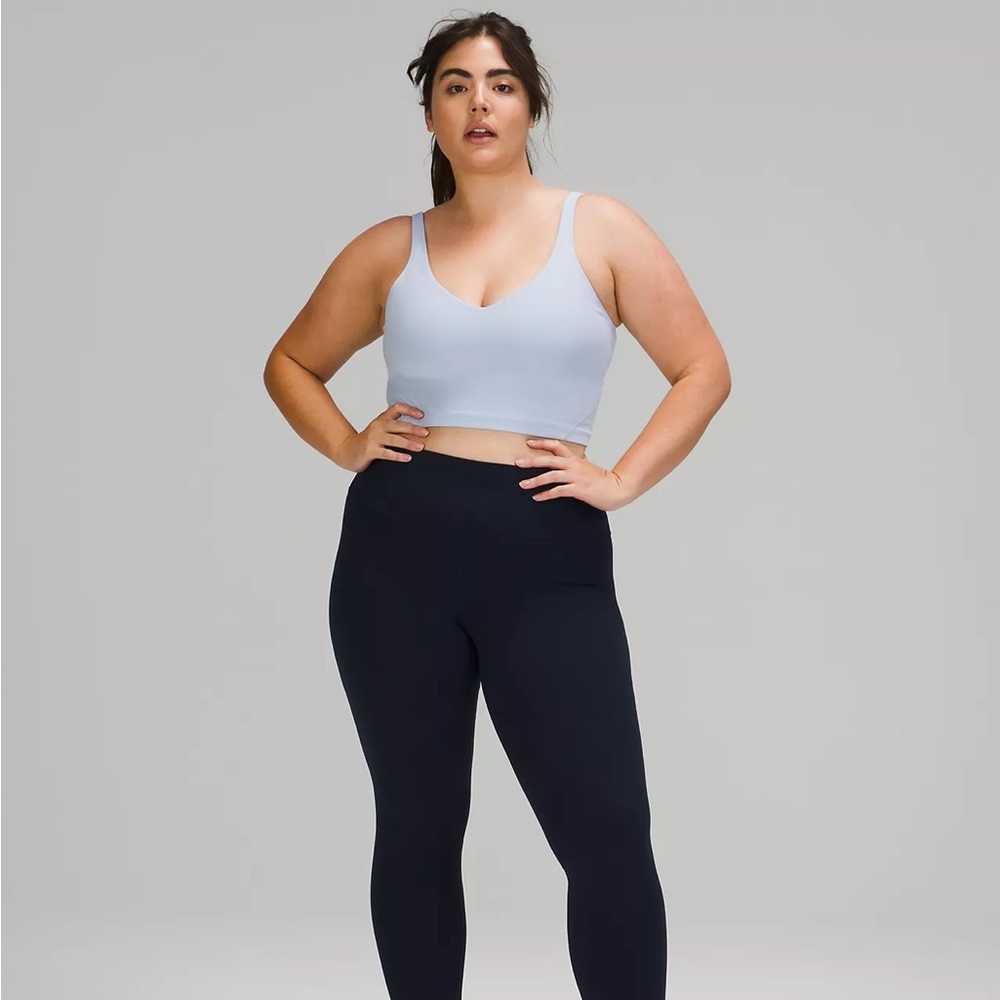 Blue Linen Lululemon Align Tank
